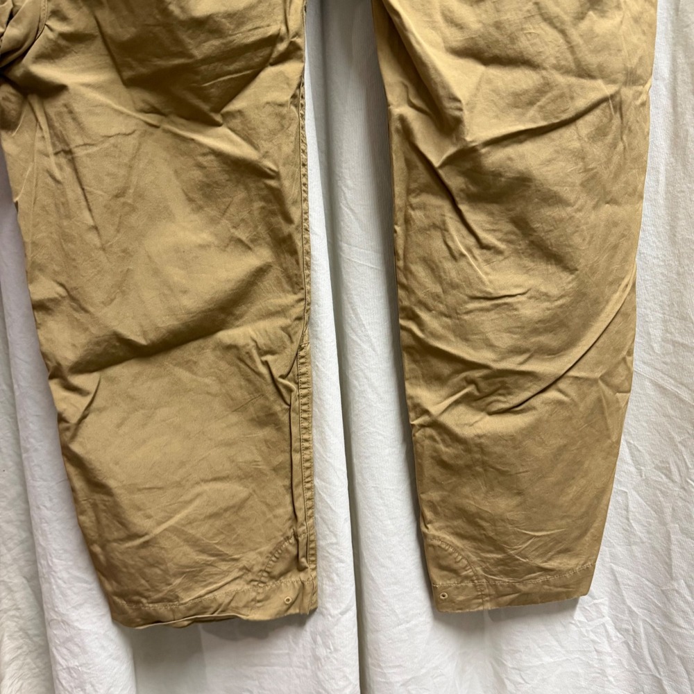 VTG Polo Ralph Lauren Mens Khaki Paratrooper Cargo Pants 36x30 Utility Trousers - Picture 11 of 14